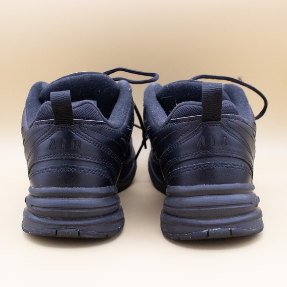 Nike Air Monarch IV Triple Black Shoes 415445-001 Men's Size 8.5 - Picture 4 of 8